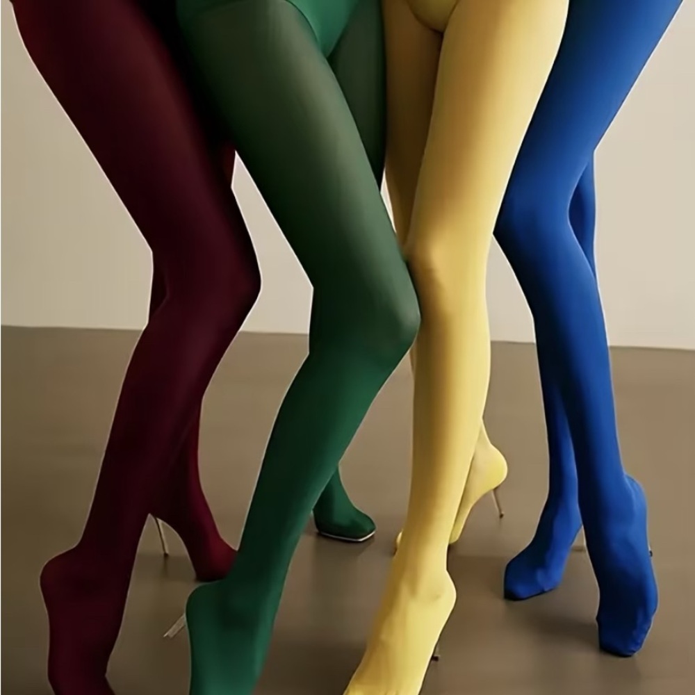 Elegant Women's Tights Collection - Multicolor